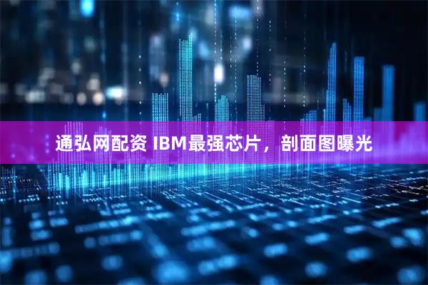 通弘网配资 IBM最强芯片，剖面图曝光